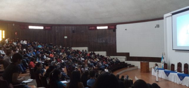 23.01.2018 Actividad de orientación para estudiantes de primer ingreso