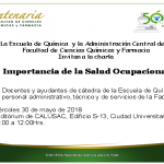 30.05.2018 Importancia de la Salud Ocupacional