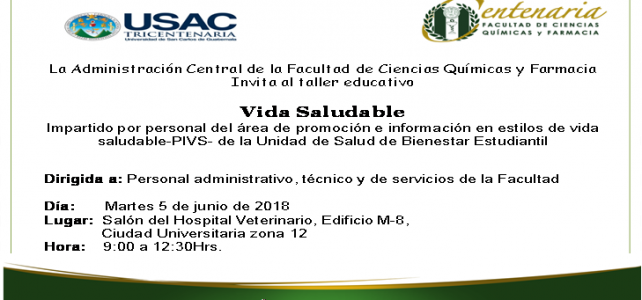 05.06.2018 Taller Educativo «Vida Saludable»