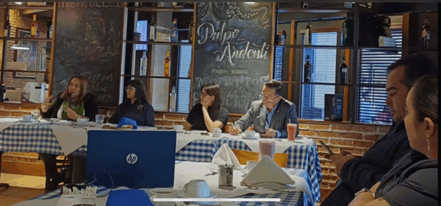 Organización de desayunos de la International Union of Pure and Applied Chemistry IUPAC